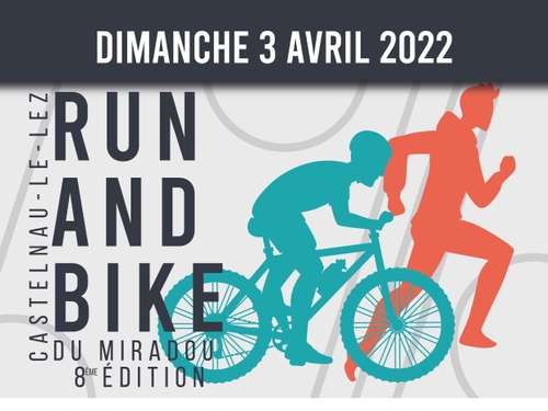 8ème Run and bike du Miradou à Castelnau le Lez